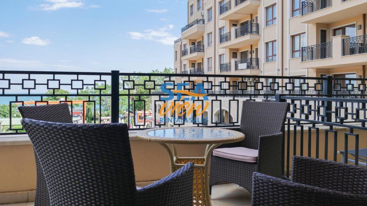 Sea View Rental Front Beach Golden Sands Exterior photo