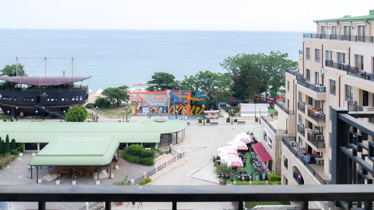 Sea View Rental Front Beach Golden Sands Exterior photo